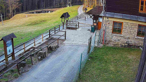 SkiAreál - Horský hotel Vsacký Cáb - Terasa horského hotelu - 8.4.2026 v 06:45