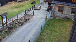 Terasa horského hotelu