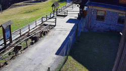 Terasa horského hotelu