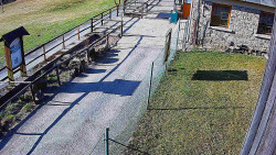 Terasa horského hotelu