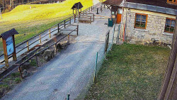 Terasa horského hotelu