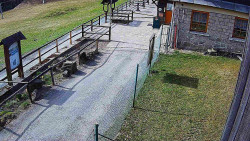 Terasa horského hotelu