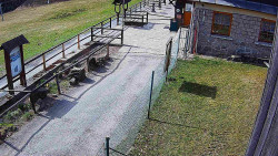 Terasa horského hotelu