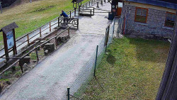 Terasa horského hotelu