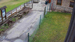 Terasa horského hotelu