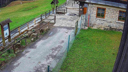 Terasa horského hotelu