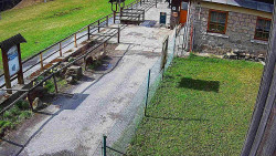 Terasa horského hotelu