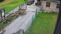 Terasa horského hotelu