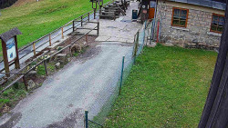 Terasa horského hotelu