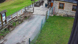 Terasa horského hotelu