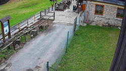 Terasa horského hotelu