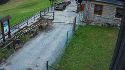 Terasa horského hotelu