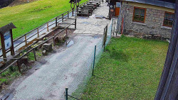 Terasa horského hotelu