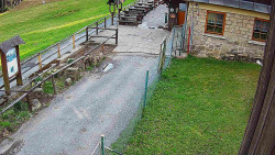 Terasa horského hotelu