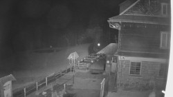 Terasa horského hotelu