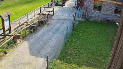 Terasa horského hotelu