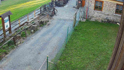 Terasa horského hotelu