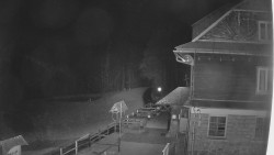 Terasa horského hotelu