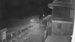 Terasa horského hotelu