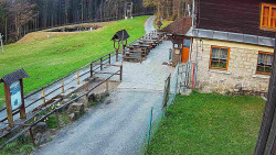 Terasa horského hotelu