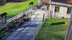 Terasa horského hotelu