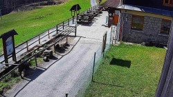 Terasa horského hotelu