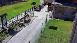 Terasa horského hotelu