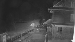 Terasa horského hotelu