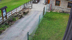 Terasa horského hotelu