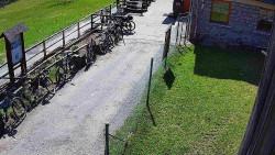 Terasa horského hotelu