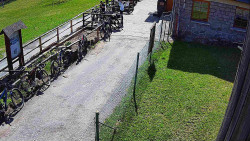 Terasa horského hotelu