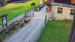 Terasa horského hotelu