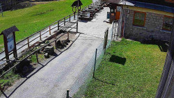 Terasa horského hotelu