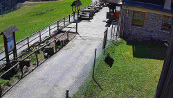 Terasa horského hotelu