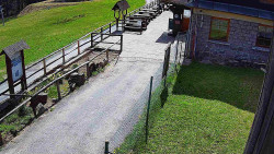 Terasa horského hotelu