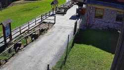 Terasa horského hotelu