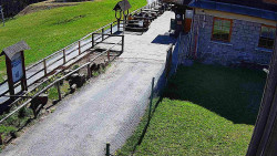 Terasa horského hotelu