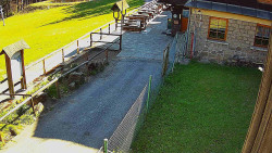 Terasa horského hotelu