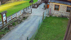 Terasa horského hotelu