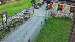 Terasa horského hotelu