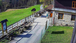 Terasa horského hotelu