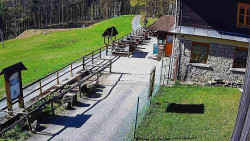 Terasa horského hotelu