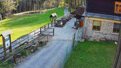 Terasa horského hotelu