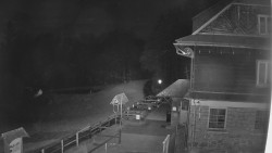 Terasa horského hotelu