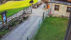 Terasa horského hotelu