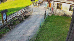 Terasa horského hotelu