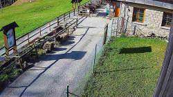 Terasa horského hotelu