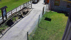 Terasa horského hotelu