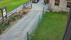 Terasa horského hotelu