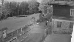 Terasa horského hotelu